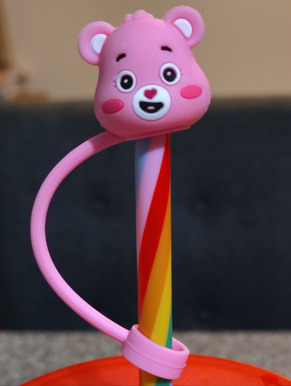 Pink Care Bear Topper